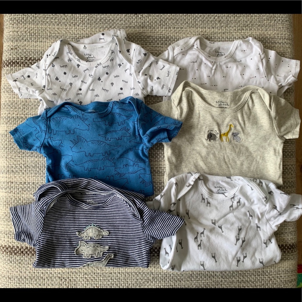 Cater’s organic baby onsies